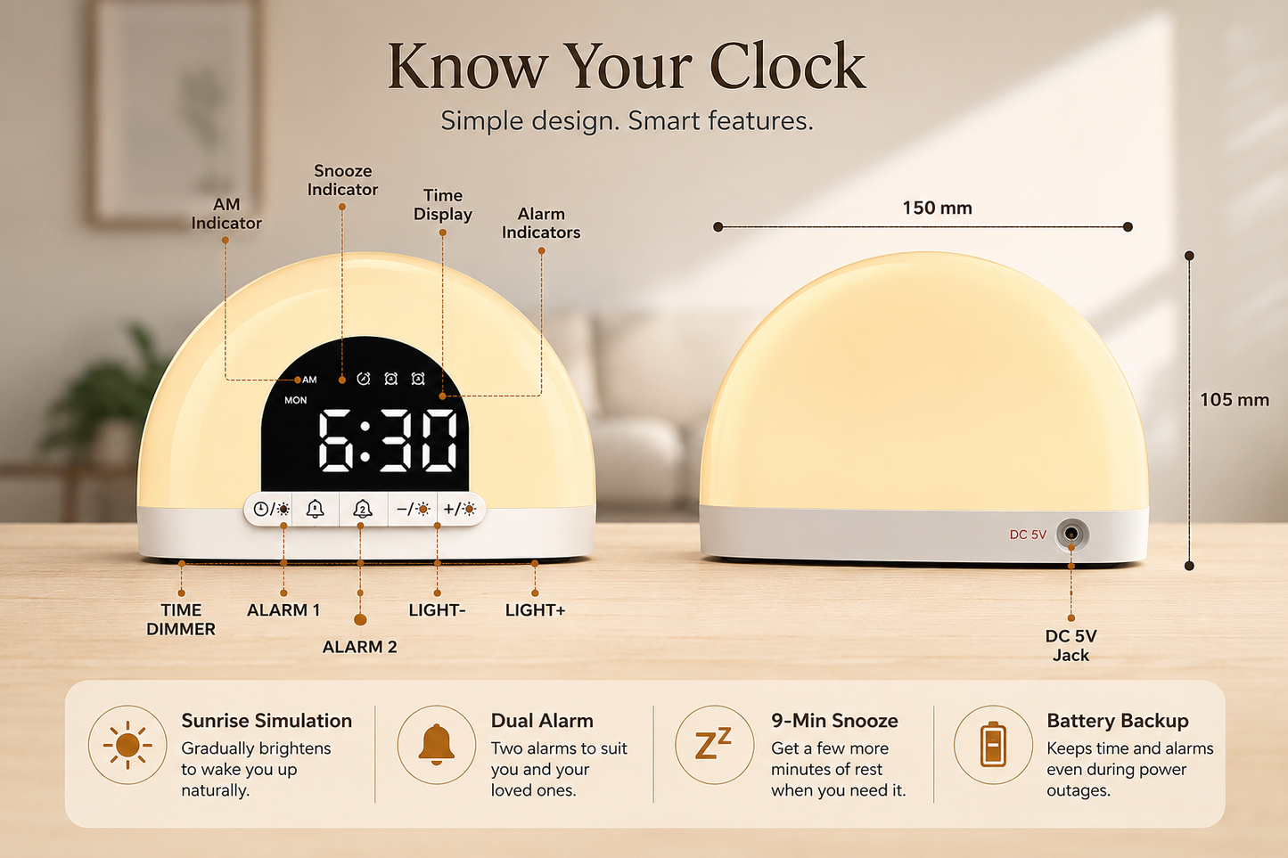 Sunrise Wake-Up Light