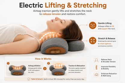 Heated Neck Massage Pillow